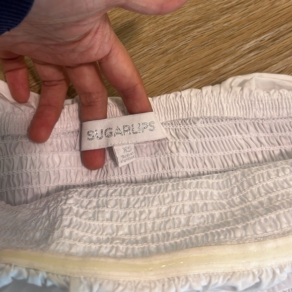 Flirty Strapless Blouse - Picture 3 of 4